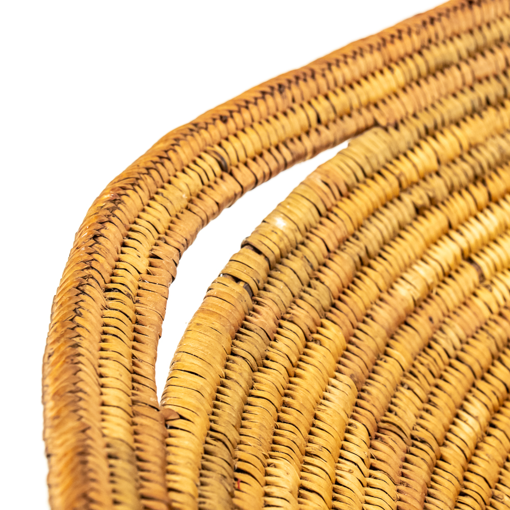 1920s Jicarilla Apache Basket Tray W/handles