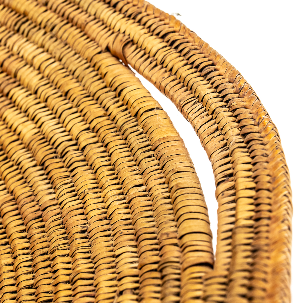 1920s Jicarilla Apache Basket Tray W/handles