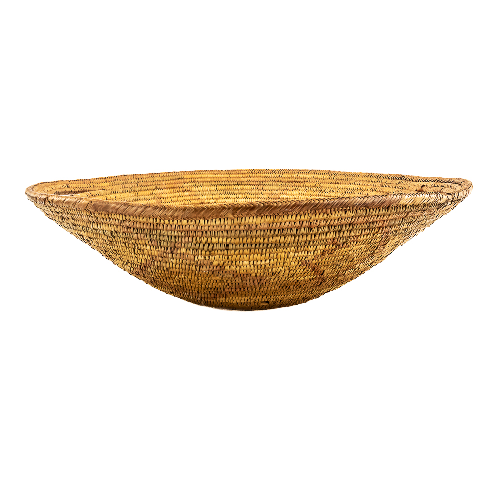1920s Jicarilla Apache Basket Tray W/handles