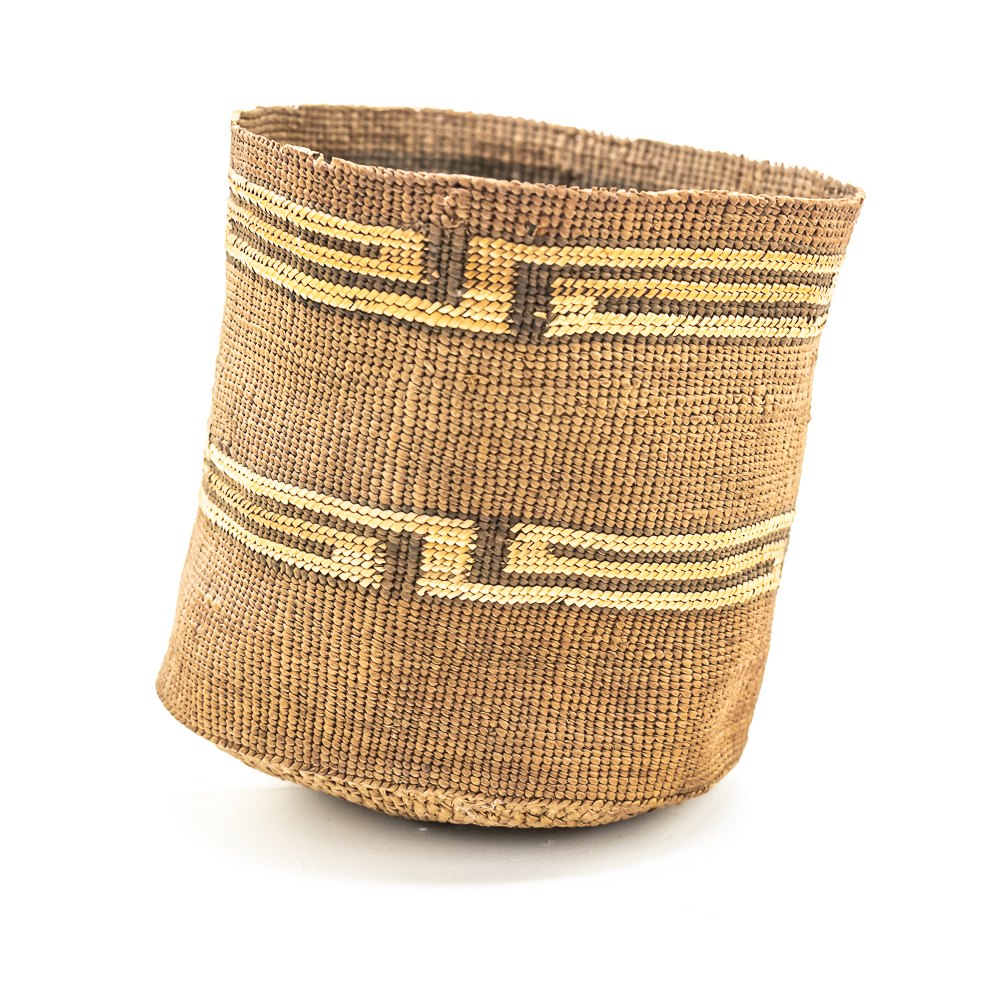 1890 NW Coast Tlingit Basket