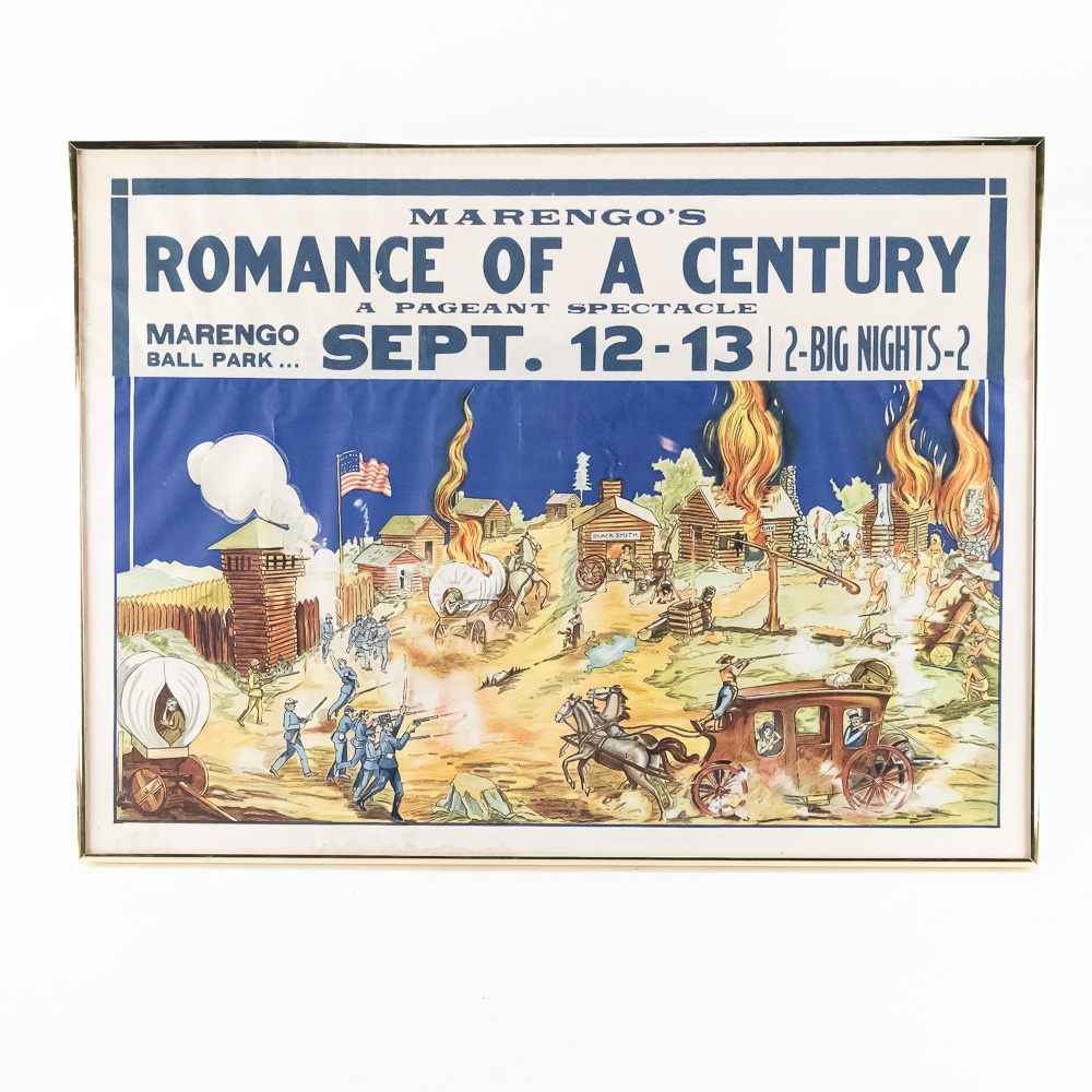 Marengo Illinois Wild West Show Poster
