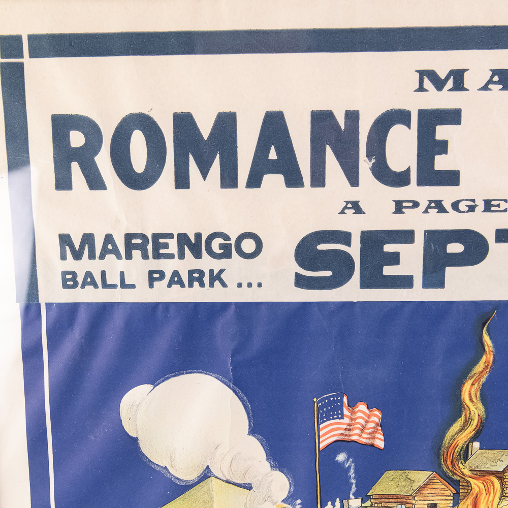 Marengo Illinois Wild West Show Poster