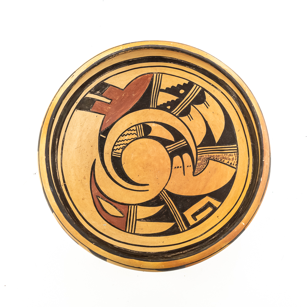 1971 Hopi Pottery Bowl By Rosetta Huma