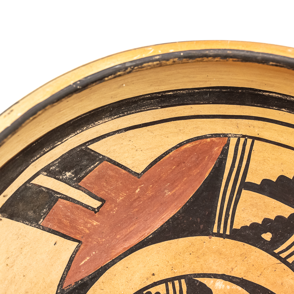 1971 Hopi Pottery Bowl By Rosetta Huma
