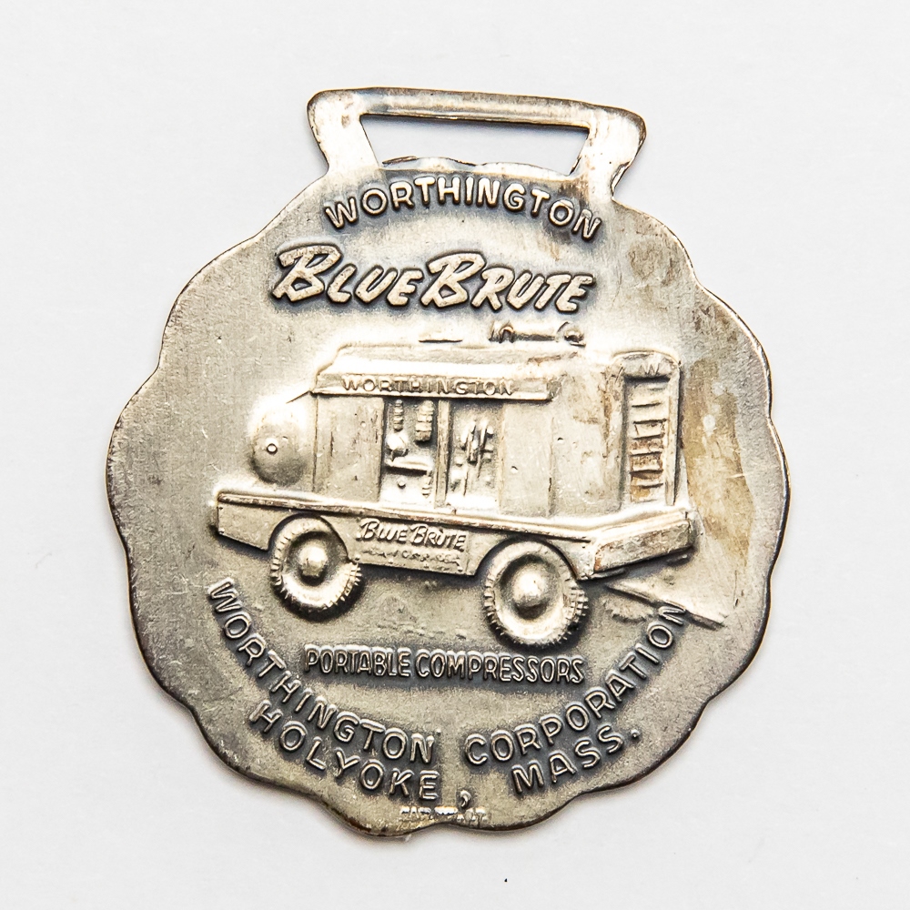 Vintage Watch FOB - WORTHINGTON BLUE BRUTE DRILL