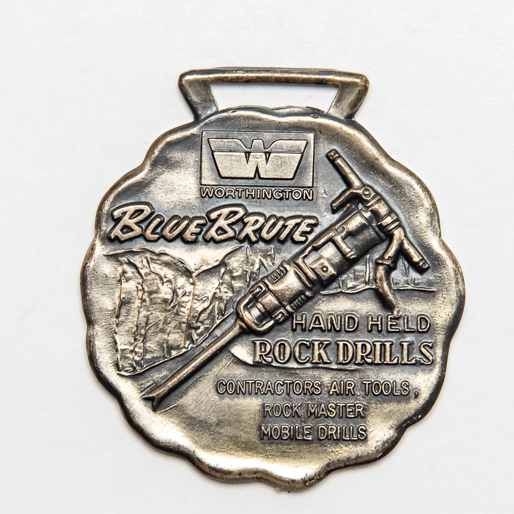 Vintage Watch FOB - WORTHINGTON BLUE BRUTE DRILL