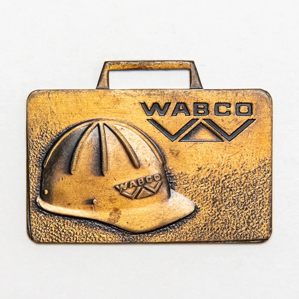 Vintage Watch FOB - WABCO HARD HAT