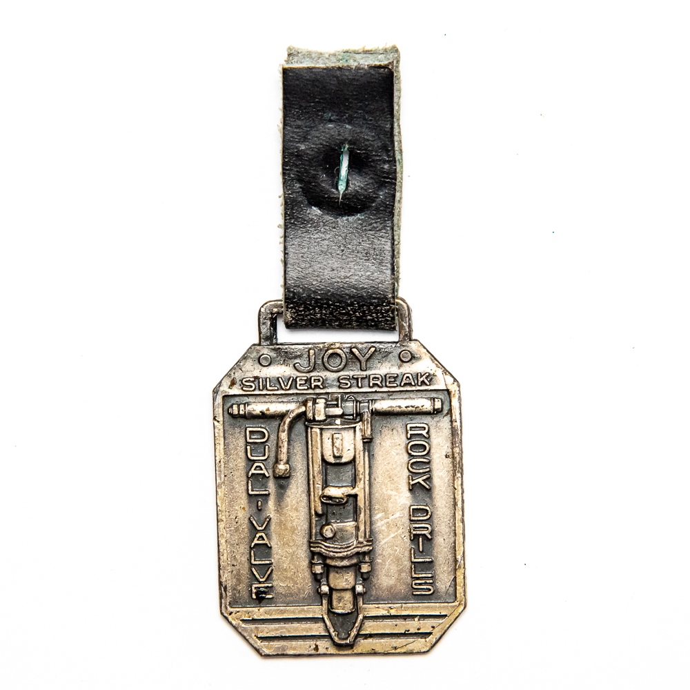 Vintage Watch FOB - JOY SILVER STREAK ROCK DRILLS