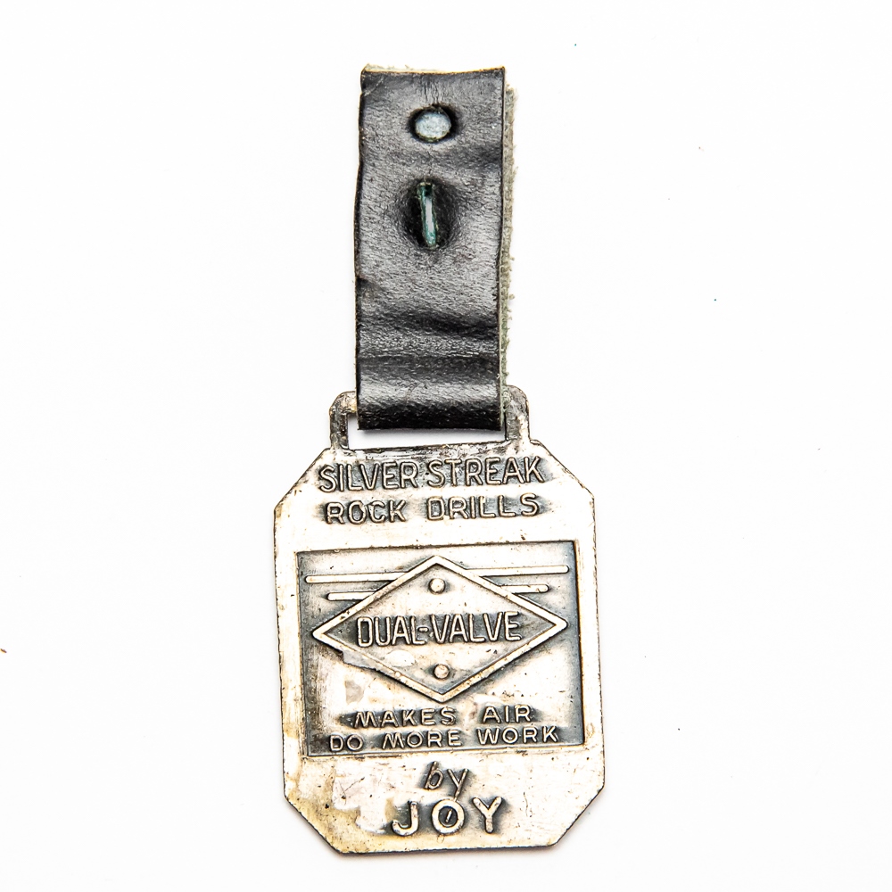 Vintage Watch FOB - JOY SILVER STREAK ROCK DRILLS