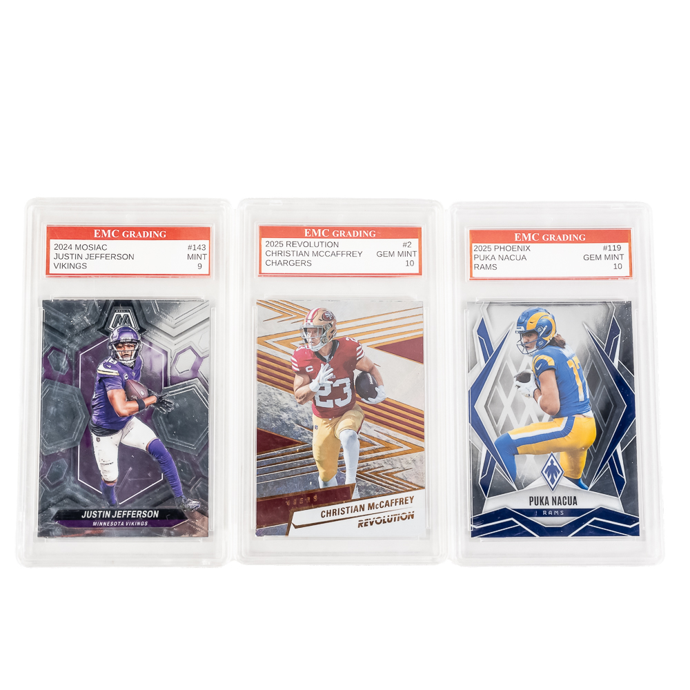 Jefferson McCaffrey Nacua Slabbed NFL Assortment
