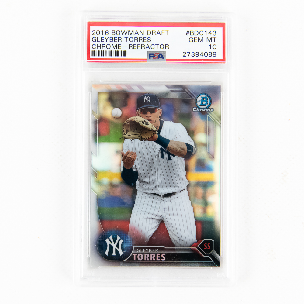 PSA 10 & 9 MLB Card Assortment Lux Lewis Torres ++