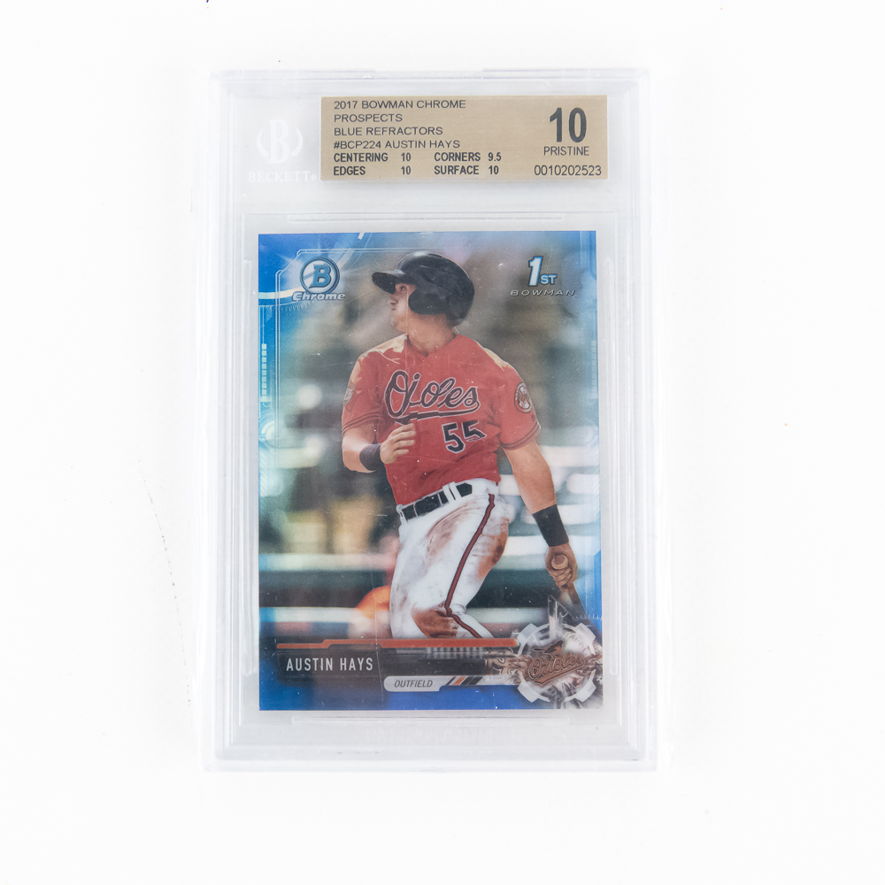 MLB Baseball Slabbed Card Assortment Hays Capusano