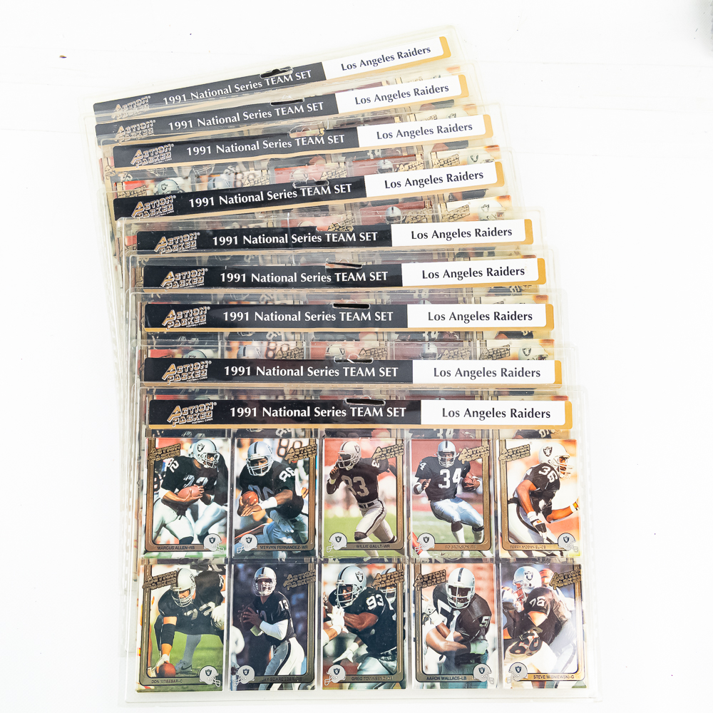 (26) Action Packed 1991 National Series Team Sets