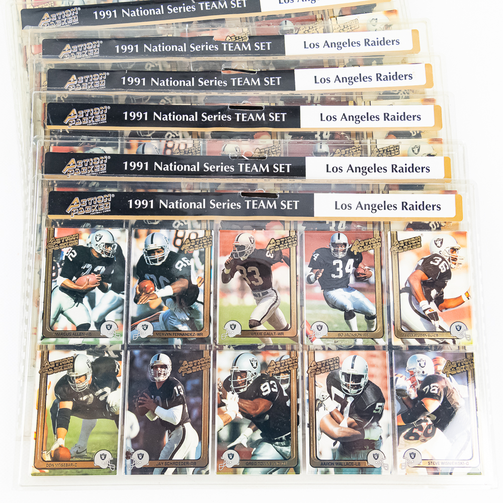 (26) Action Packed 1991 National Series Team Sets