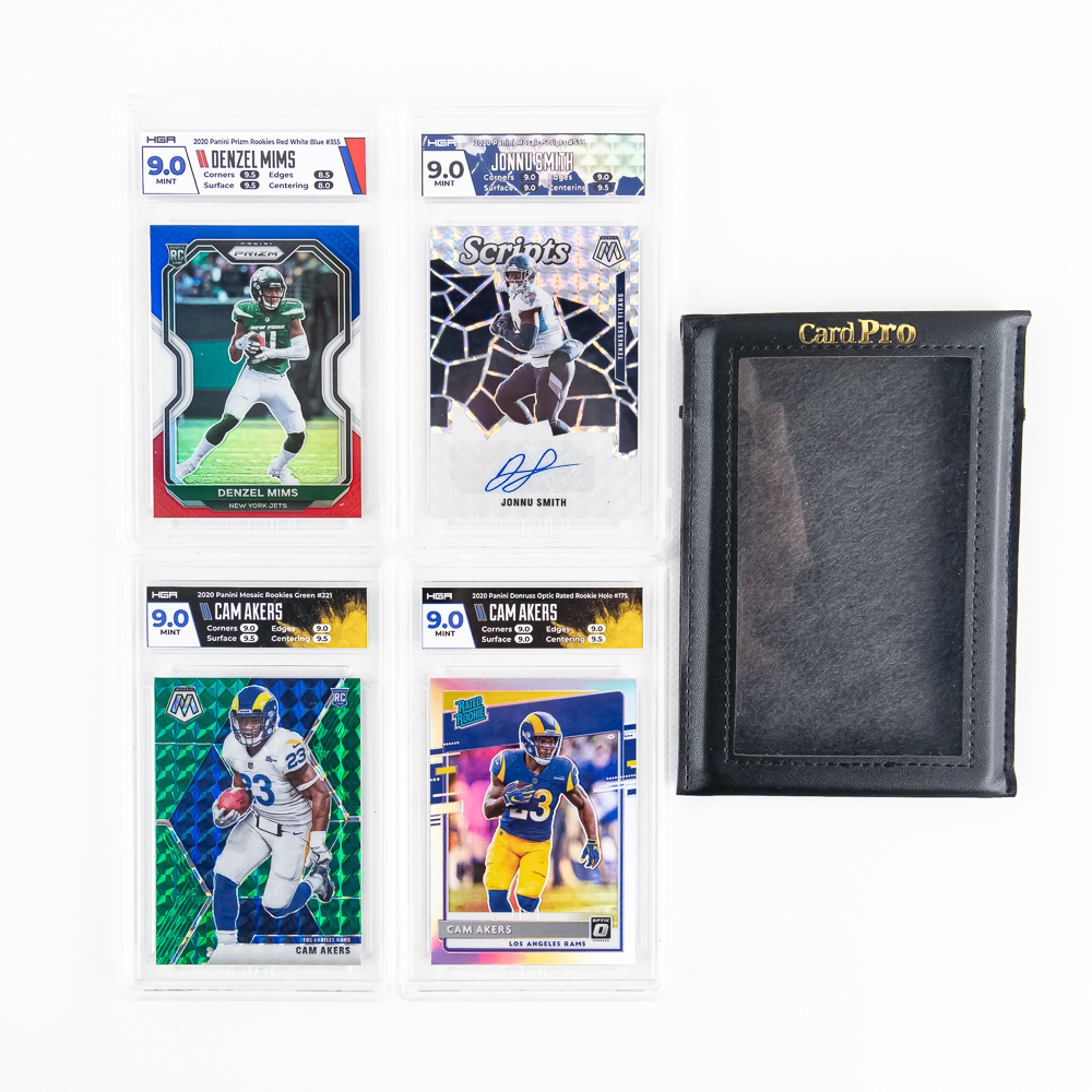 2020 Panini Jonnu Smith AUTO, Cam Akers Mims Slabs