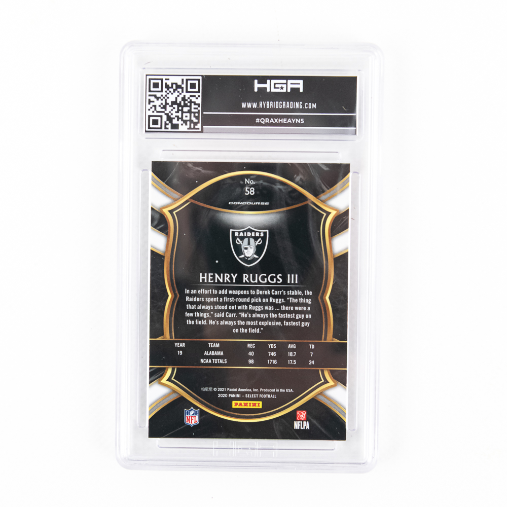 NFL Slabbed Card Assortment Prizms Lance Ruggs +