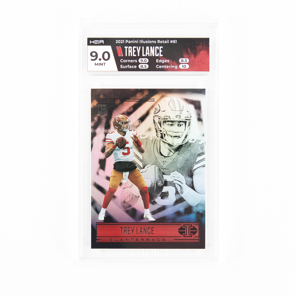 NFL Slabbed Card Assortment Prizms Lance Ruggs +