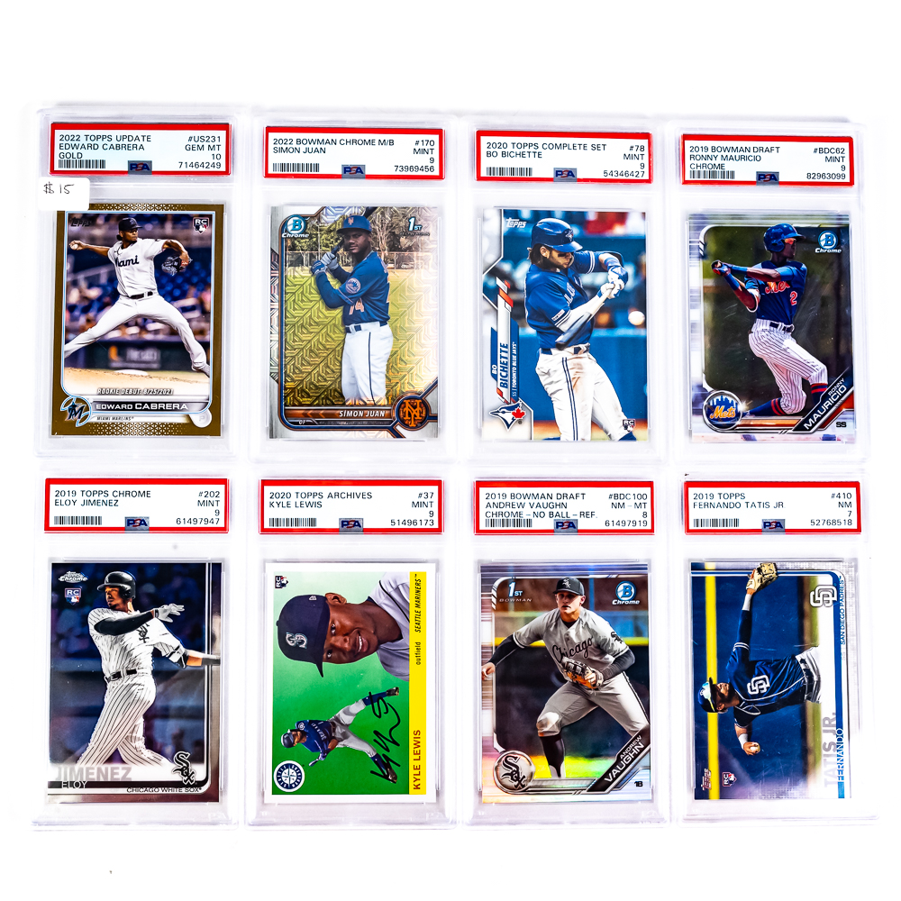 2020s Slabbed Assortment Maurico Tatis & More