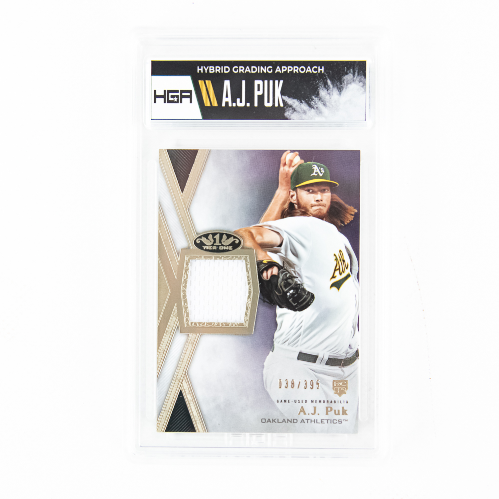 (4) Assorted 2020 & 2021 Topps MLB Relic Cards HGA