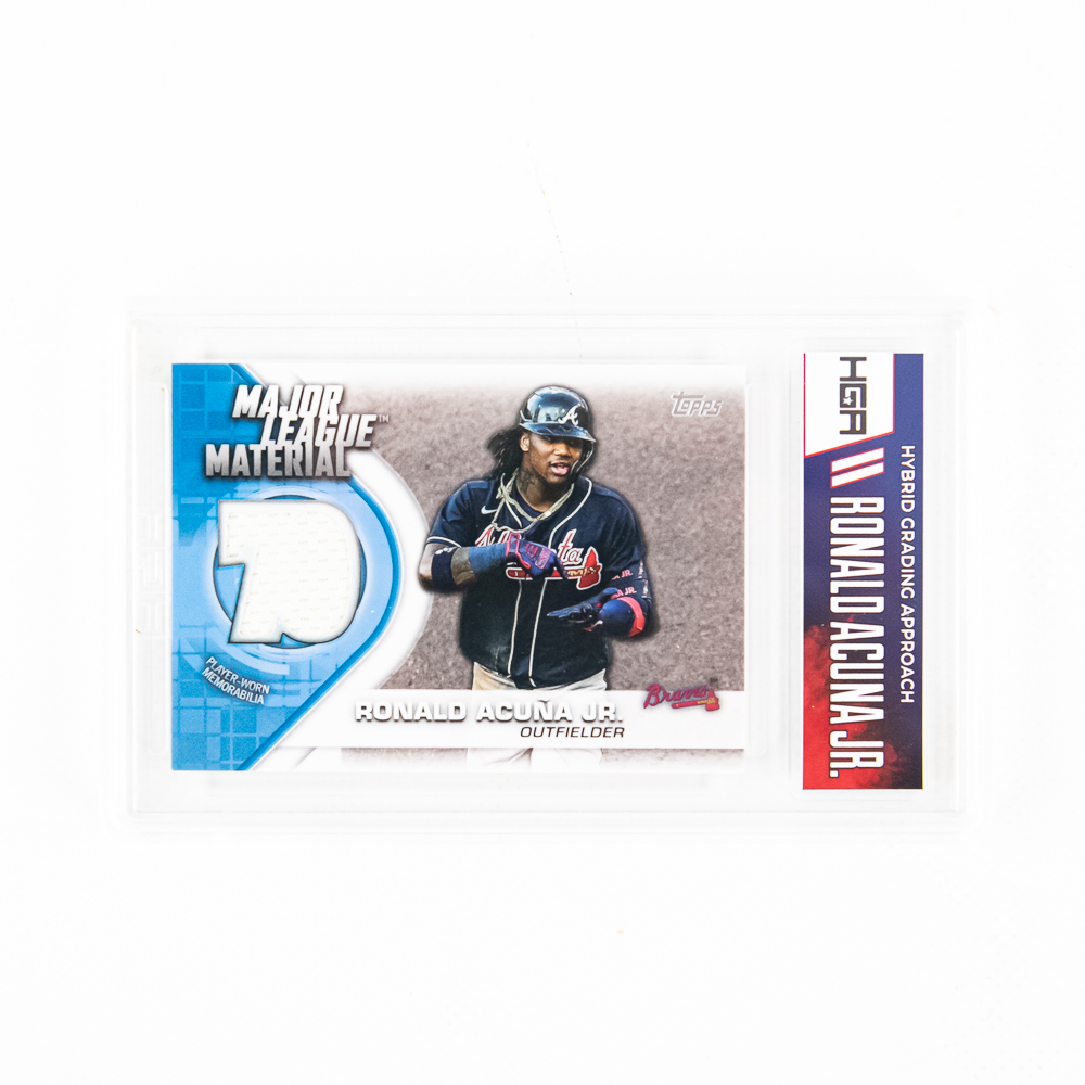 (4) Assorted 2020 & 2021 Topps MLB Relic Cards HGA