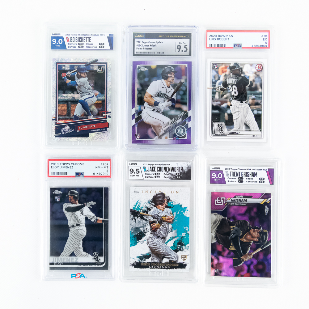 MLB Slabbed Card Assortment 20 Bichette RC Rapture