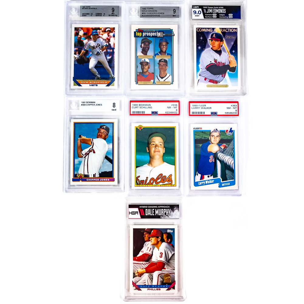 Slabbed 90s Assortment Schilling C Jones Edmonds +