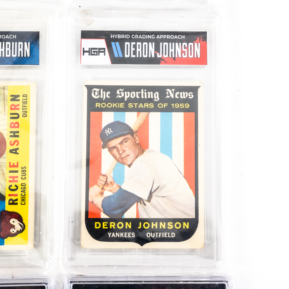 60 Topps Richie Ashburn 71 Topps Munson SGC 2 More
