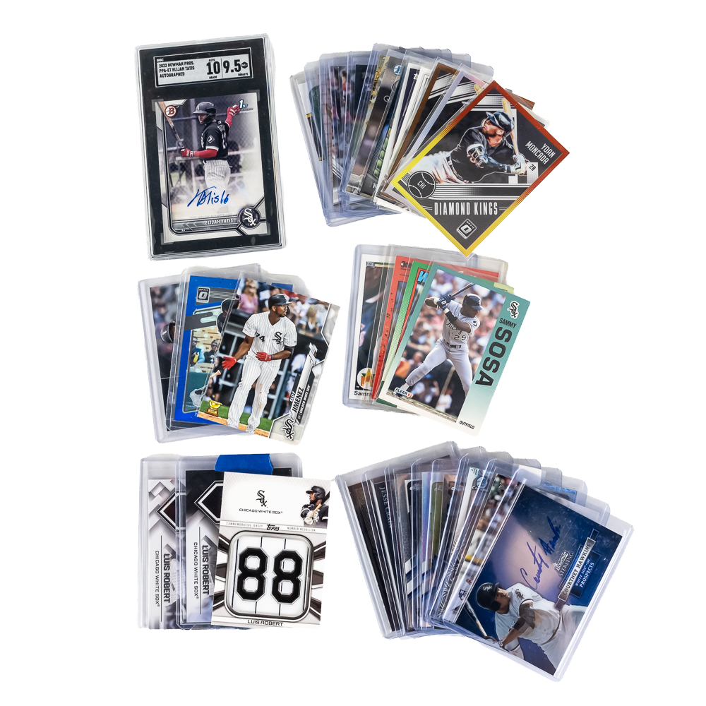 (34)Chicago White Sox MLB Cards Tatis Auto RC SGC+