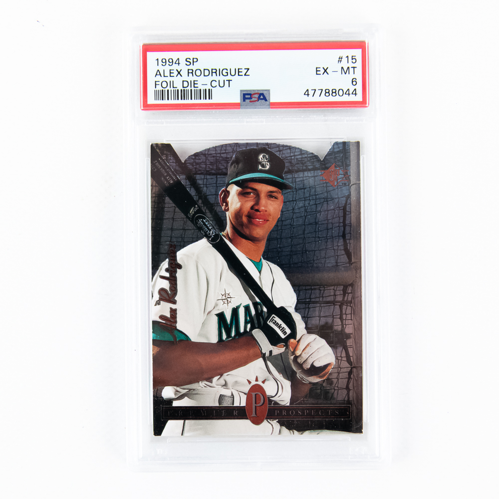 1997 Fleer #512 David Ortiz Beckett 8.5 & AROD RC+