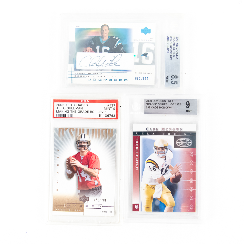 2011 Andy Dalton /499 AUTO RC BK 9.5 Weinke AUTO +