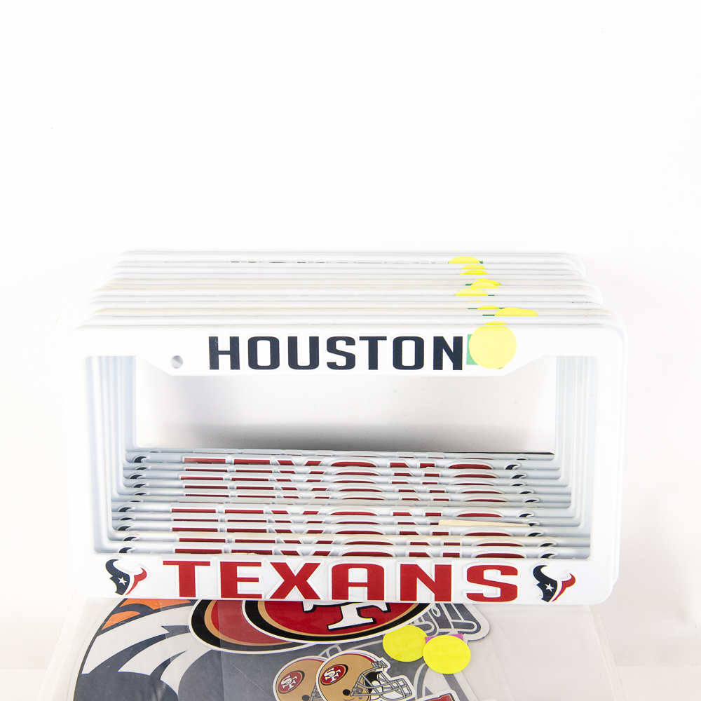 NWT NY Giants SF 49ers Texans NFL Licensed Gear