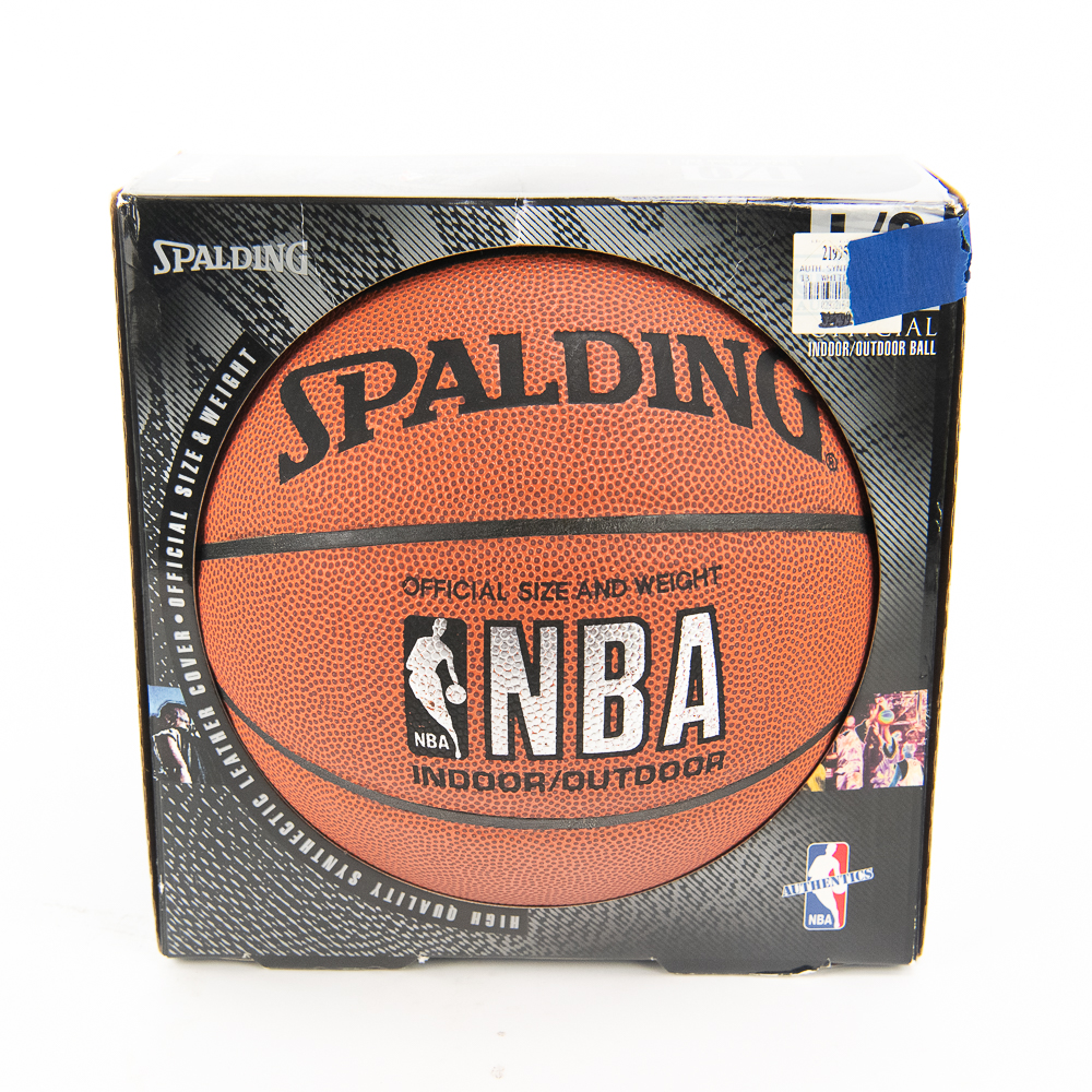 NY Knicks Patrick Ewing Autographed NBA Basketball