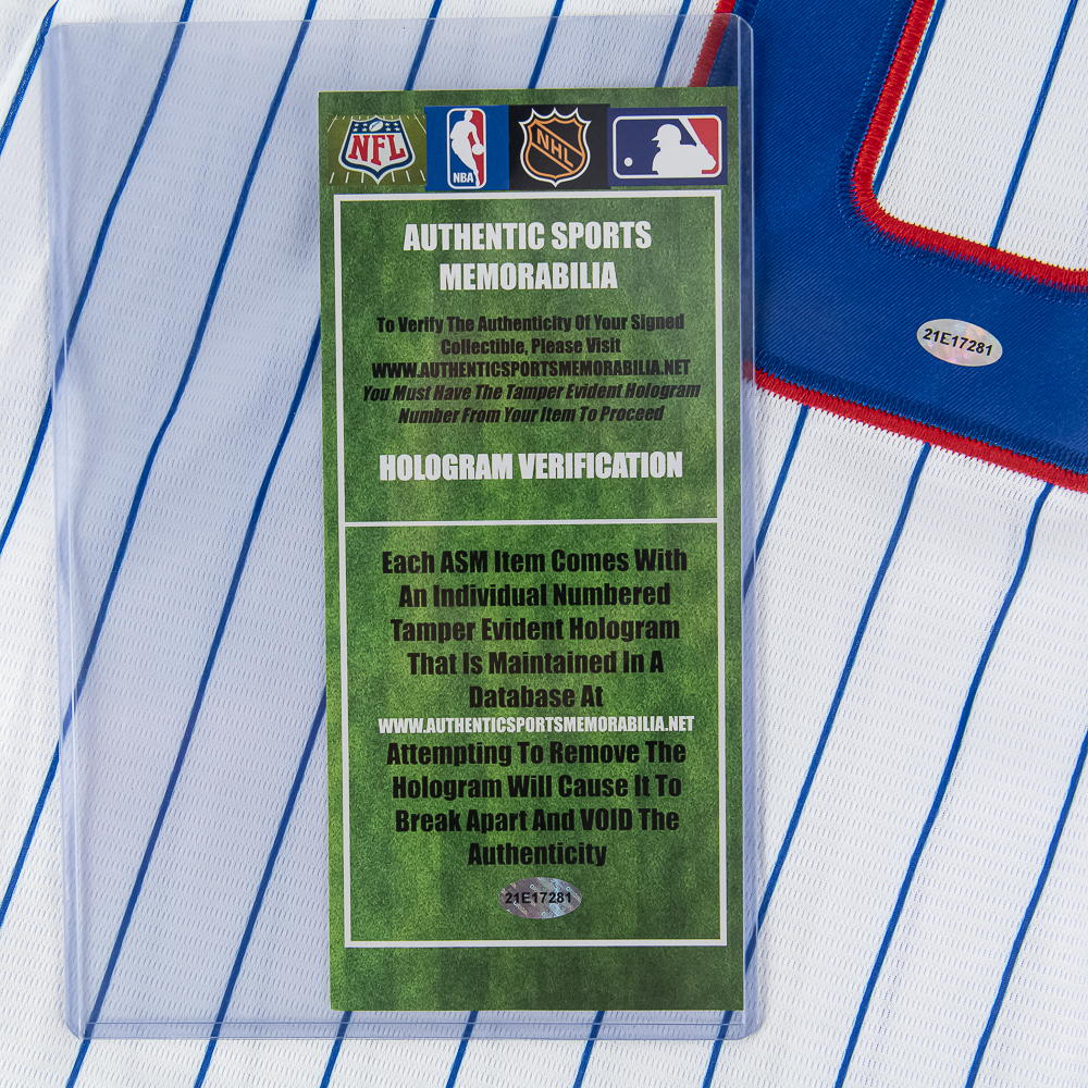 Marcus Stroman Autographed Cubs NIKE Jersey w COA