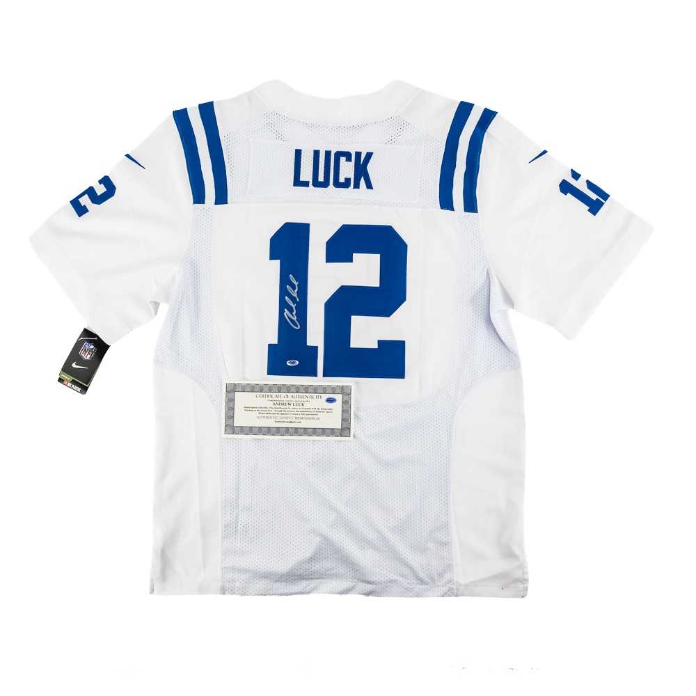 Andrew Luck Autographed IND. Colts Jersey w COA