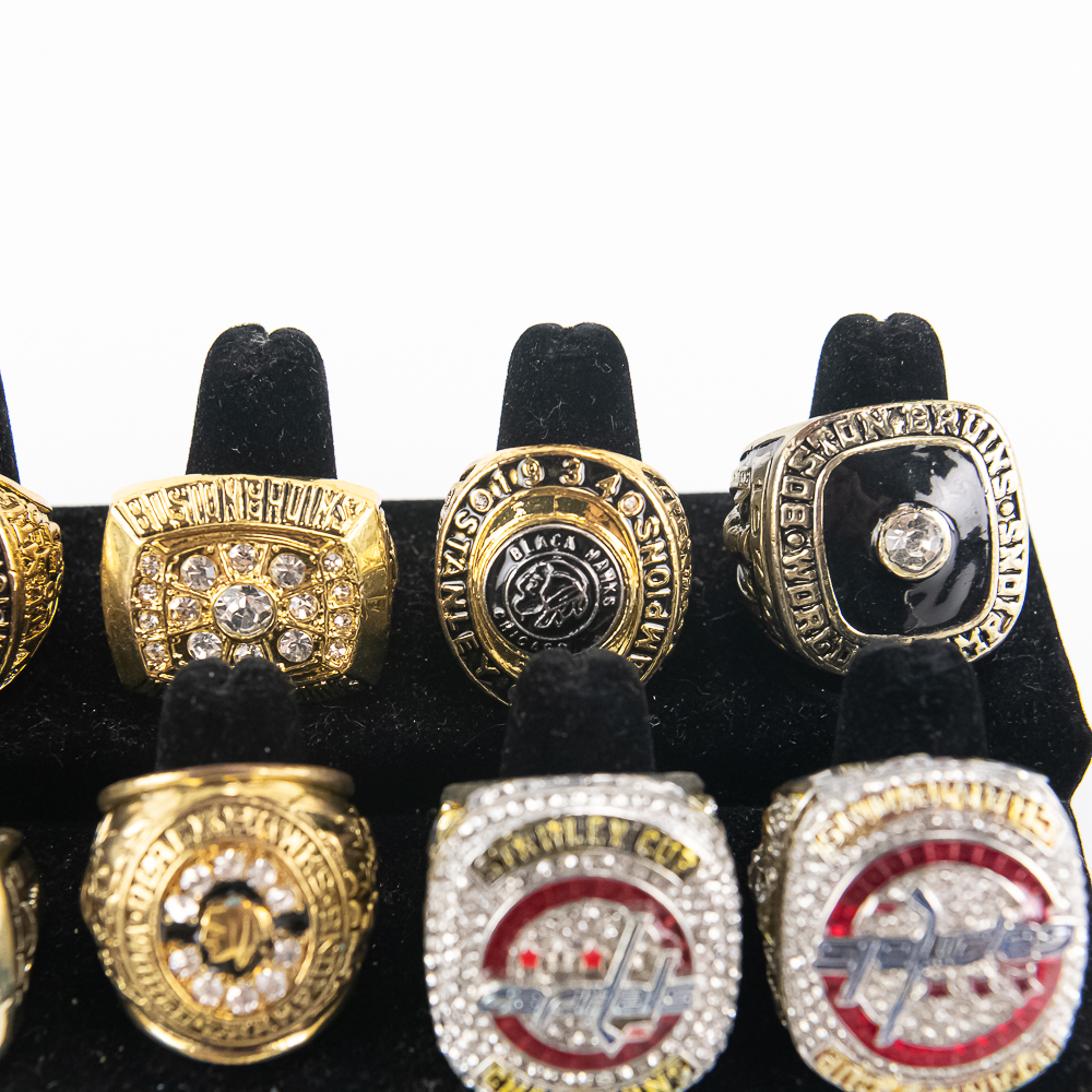 12 Bruins Capitals Islanders NHL Championship Ring
