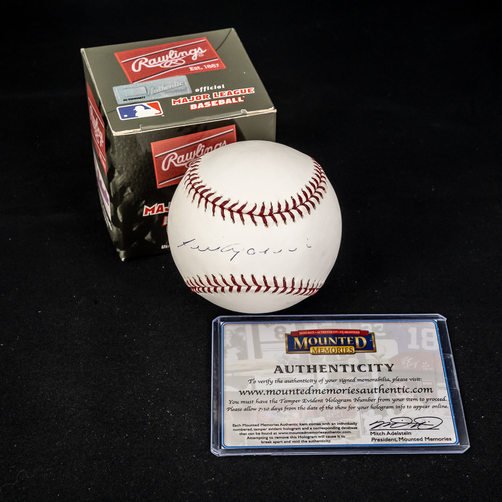 Luis Aparicio Autographed Rawlings Baseball w COA