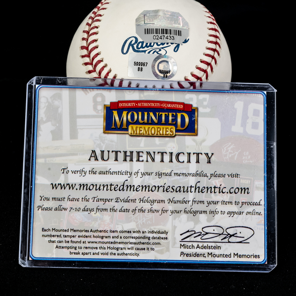 Luis Aparicio Autographed Rawlings Baseball w COA