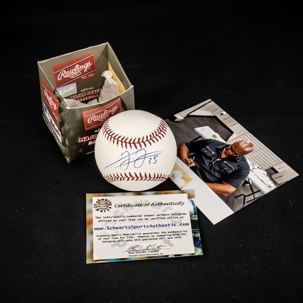 Frank Thomas Autographed Rawlings MLB Baseball COA