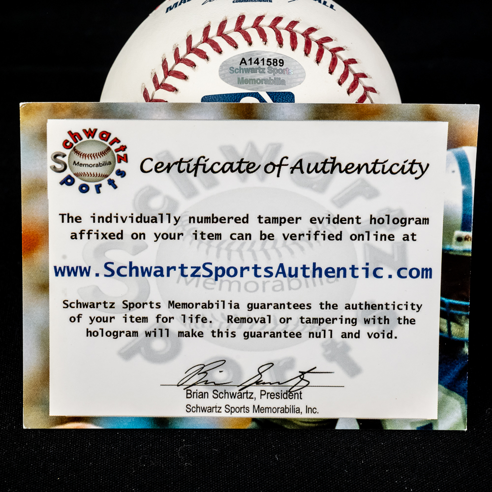 Frank Thomas Autographed Rawlings MLB Baseball COA