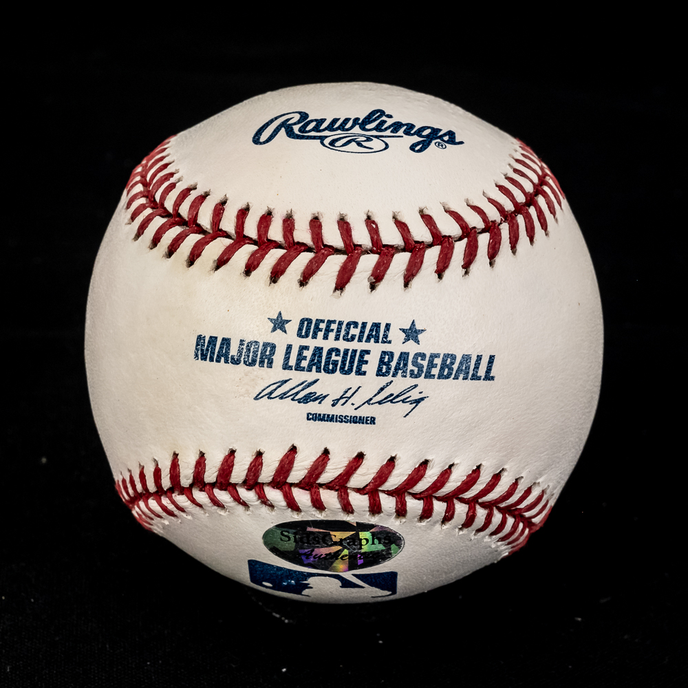 Jose Abreau Autographed Rawlings Baseball w COA