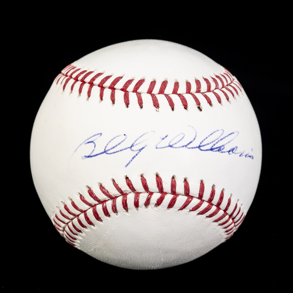 Billy Williams Autographed MLB Baseball w COA