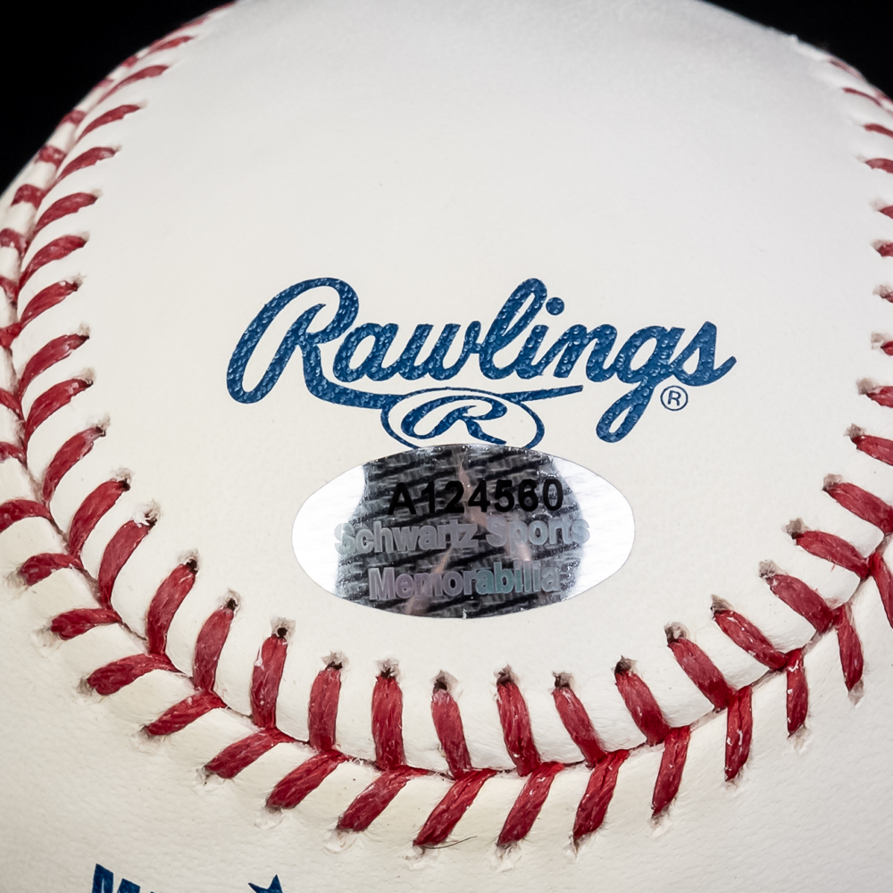 Billy Williams Autographed MLB Baseball w COA