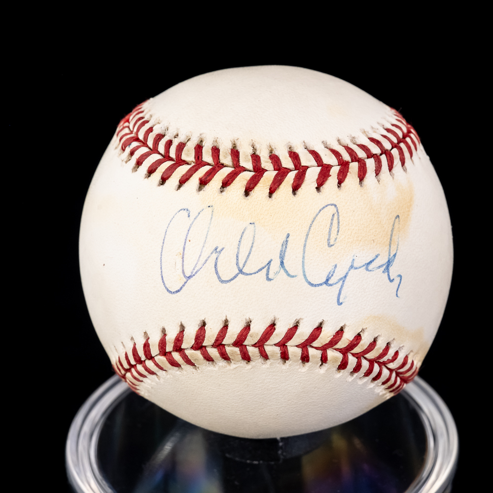 Orlando Cepeda & Al Dark Autographed Baseballs
