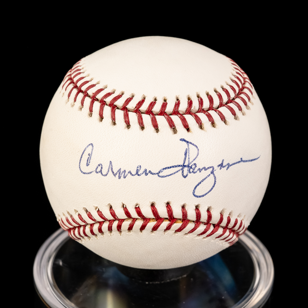 Billy Herman & Carmen Fanzone Signed Baseballs