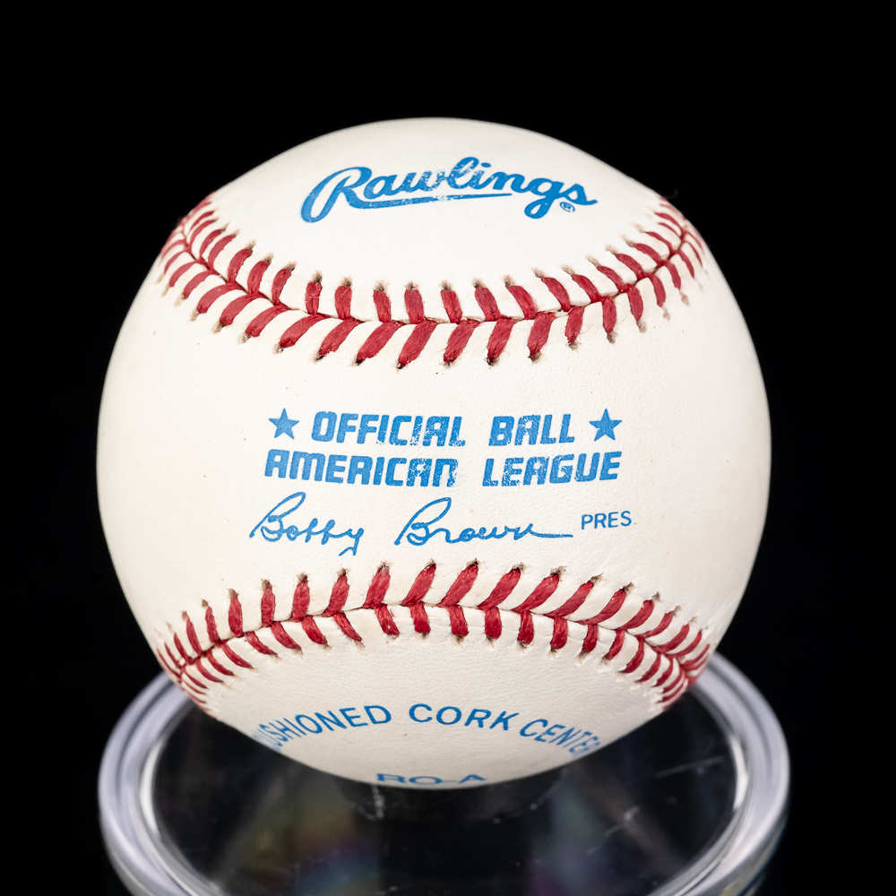 NYY Bobby Richardson & Al Downing Signed Baseballs