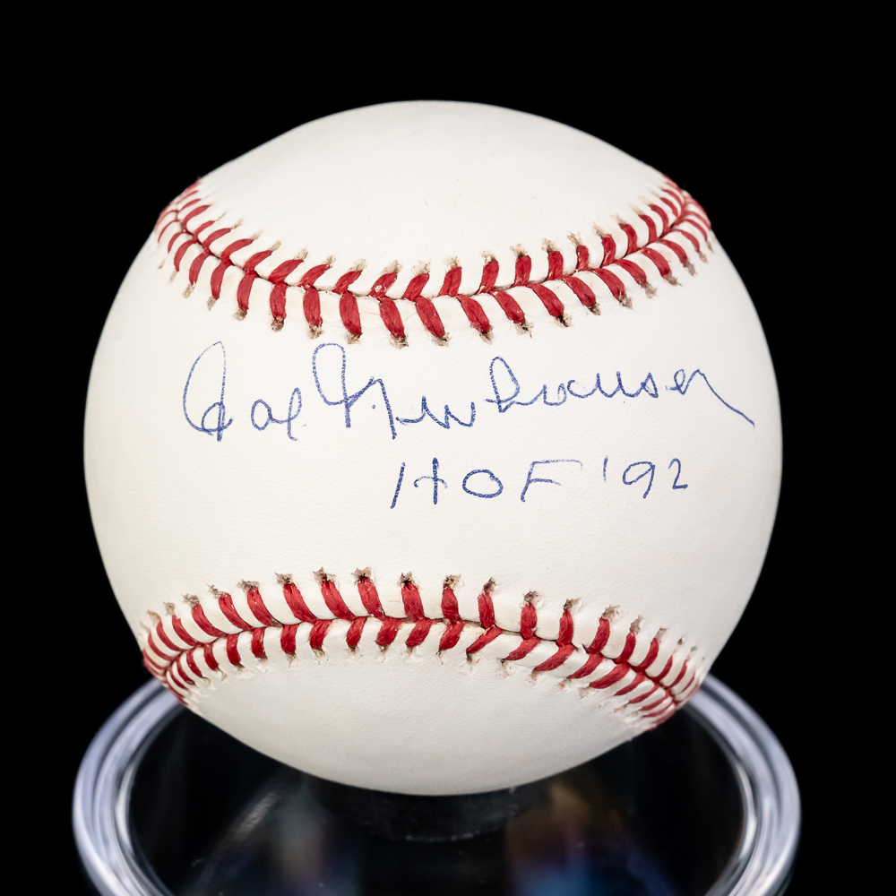 Hal Newhouser & Mark Fidrych Autographed Baseballs
