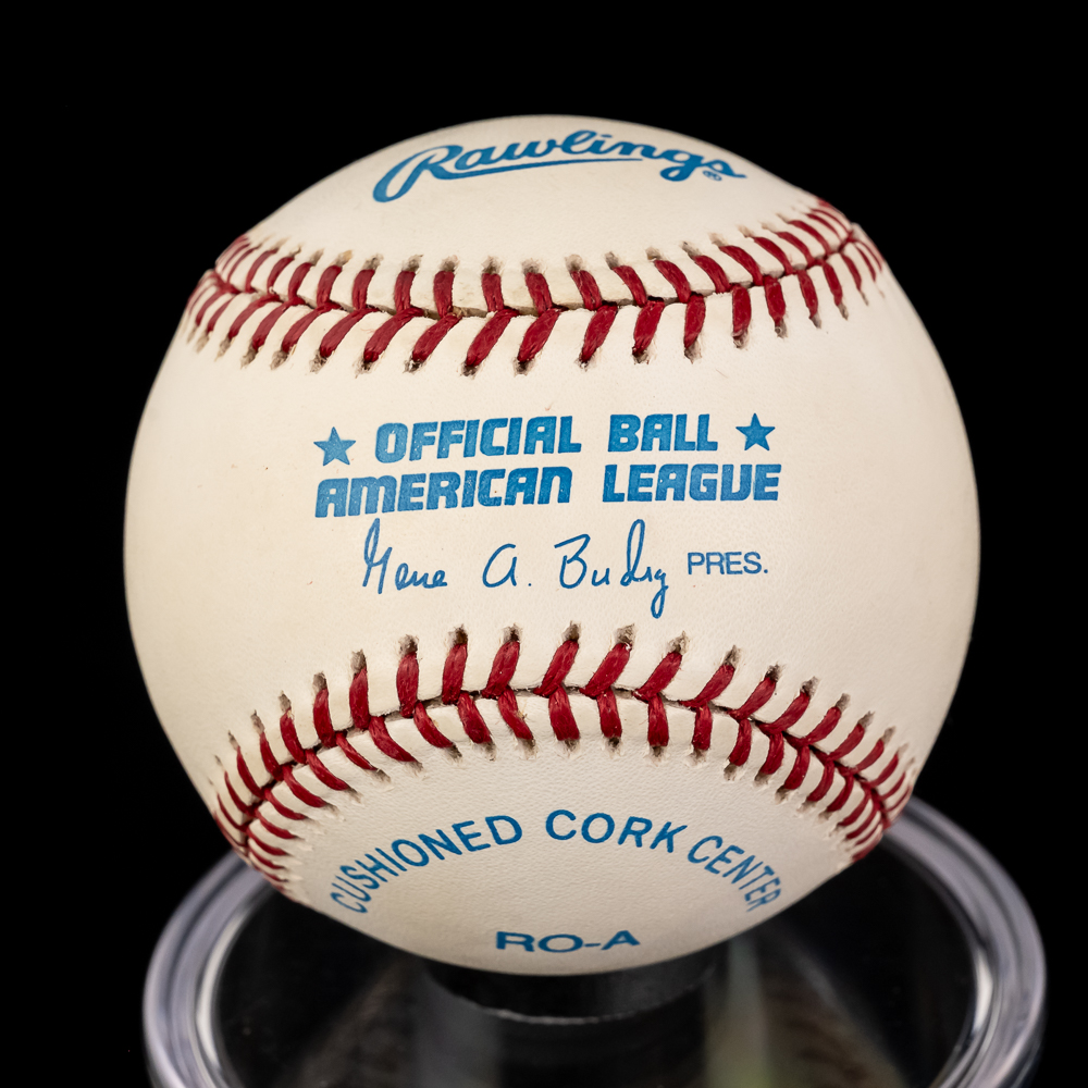 Bob Feller & Mel Harder Autographed AL Baseballs
