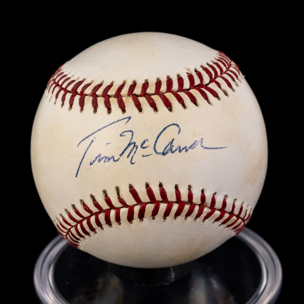 Al Hrabosky & Tim McCarver Autographed Baseballs