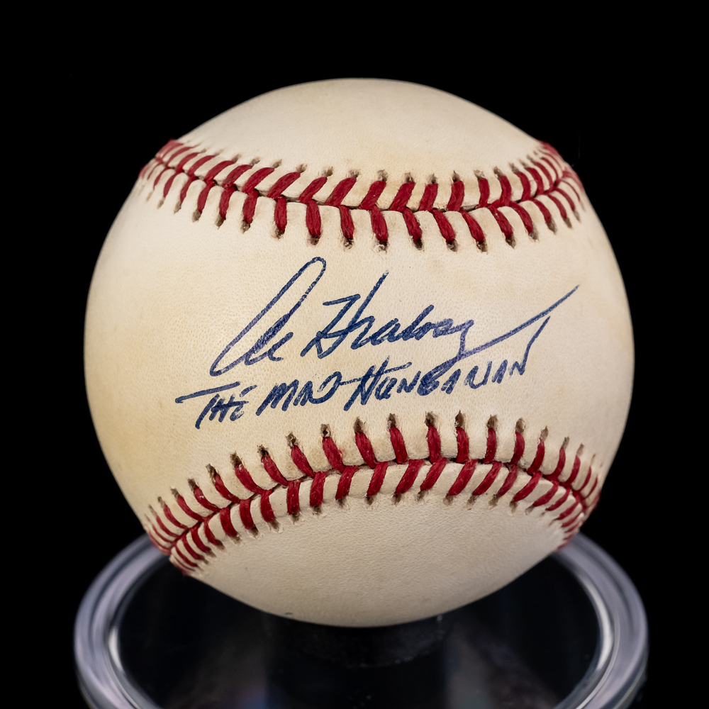 Al Hrabosky & Tim McCarver Autographed Baseballs