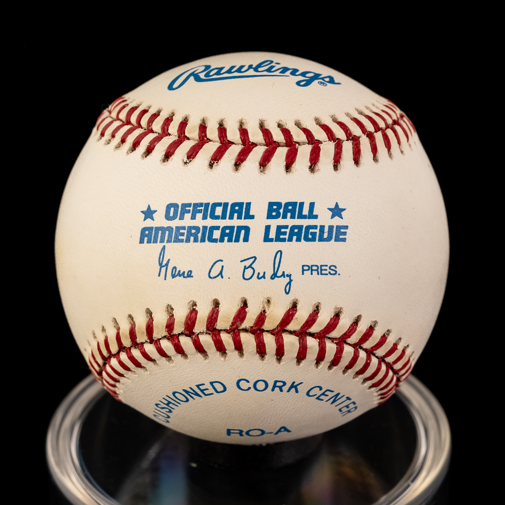 Earl Weaver & Bobby Grich Autographed AL Baseballs